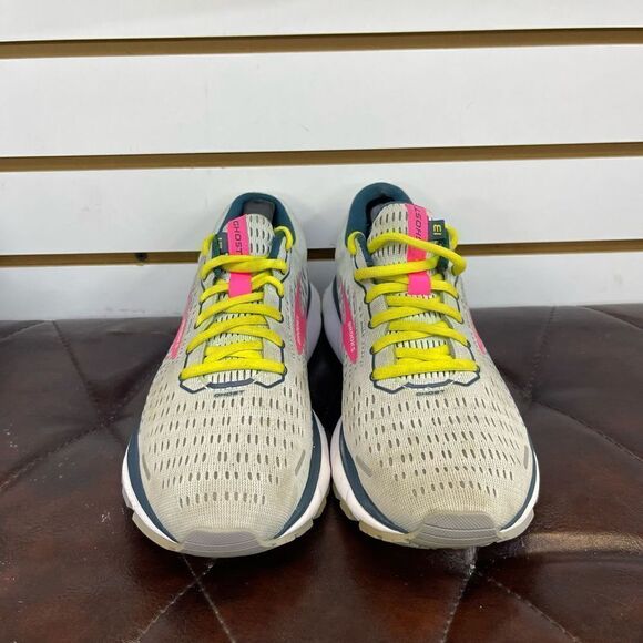 Brooks Womens Ghost 13 1203381b154 Gray Pink Running Shoes Size 8.5 B - Picture 4 of 8